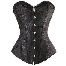 Steampunk Steel Boned Lace up Back Sexy Body Bustier