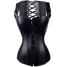 Steampunk Steel Boned Lace up Back Sexy Body Bustier