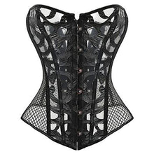 Steampunk Steel Boned Lace up Back Sexy Body Bustier