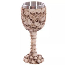 Double Wall Resin Stainless Steel 3D Skull Drinking Mug