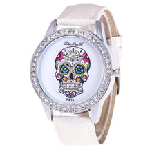 Diamond Look Skull Watch
