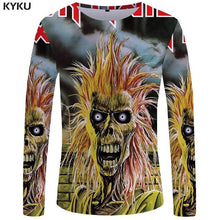 Skull Long Sleeve Tshirt