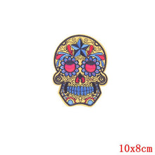 Punk Rock Skull Patches
