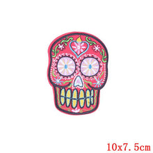 Punk Rock Skull Patches