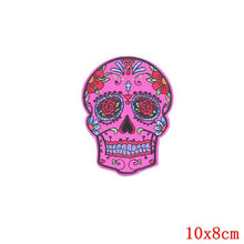 Punk Rock Skull Patches