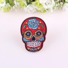 Punk Rock Skull Patches