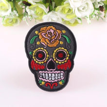 Punk Rock Skull Patches