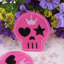 Punk Rock Skull Patches