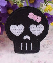 Punk Rock Skull Patches