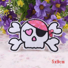 Punk Rock Skull Patches