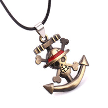 Skull Logo Anchor Necklace