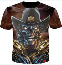 Skull Print Fashion Tshirt