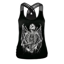 Womens Punk Skull Tank