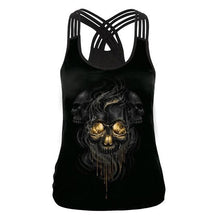 Womens Punk Skull Tank