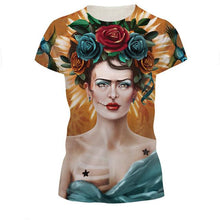 HD Skull Womens Tshirt